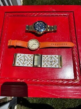 Michael Kors Watches You Get All 3, They Work, All Need Batteries